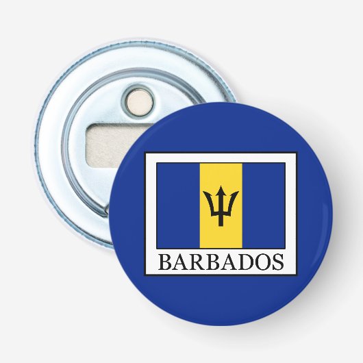 Barbados Button Flesopener (Voorkant)