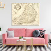 Barbados Canvas Afdruk (Insitu (Woonkamer))