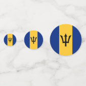 Barbados Confetti, feest, Barbados Vlag Confetti (Voorkanten)