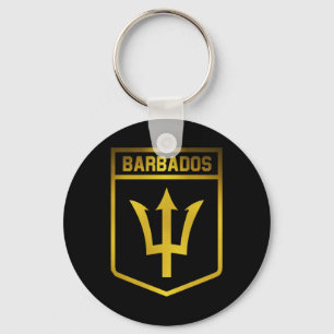 Barbados Emblem Sleutelhanger