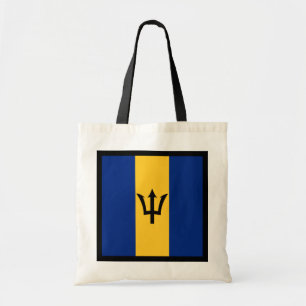 Barbados Flag Bag Tote Bag