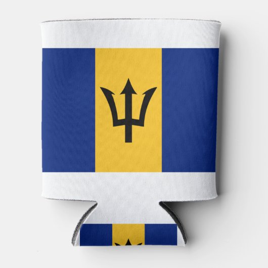 Barbados Flag Blikjeskoeler (Voorkant)
