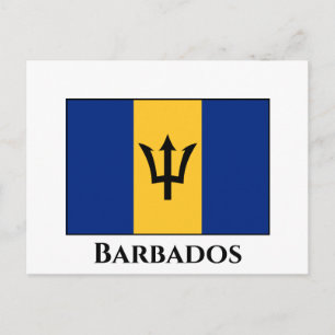 Barbados Flag Briefkaart