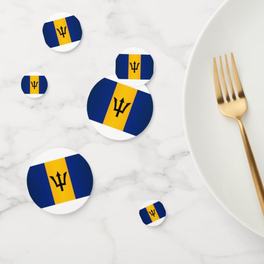 Barbados Flag Confetti (Groep)