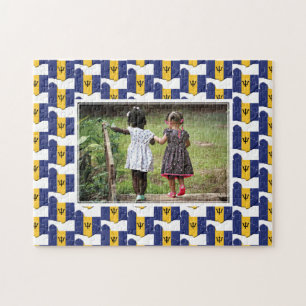 Barbados Flag Foto Legpuzzel