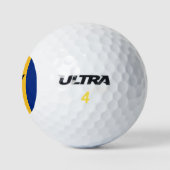 Barbados Flag Golfballen (Logo)