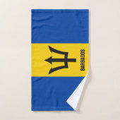 Barbados Flag Handdoek (Handdoek)