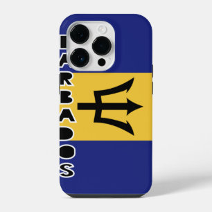 Barbados Flag iPhone 14 Pro-Hoesje Plus Hoesje