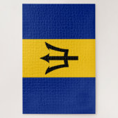 Barbados Flag Legpuzzel (Verticaal)