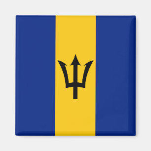 Barbados Flag Magneet