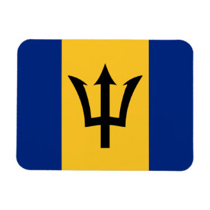 Barbados Flag Magneet