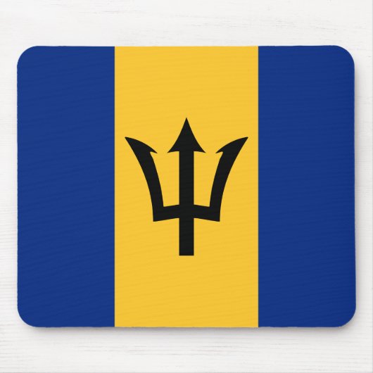 Barbados Flag Muismat (Voorkant)