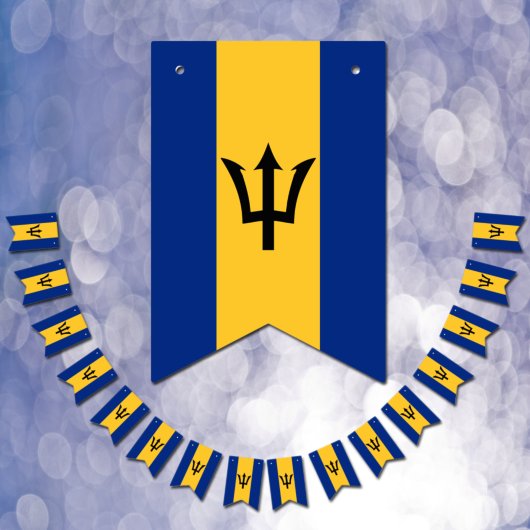 Barbados Flag & Party Barbados Banners / bruiloft