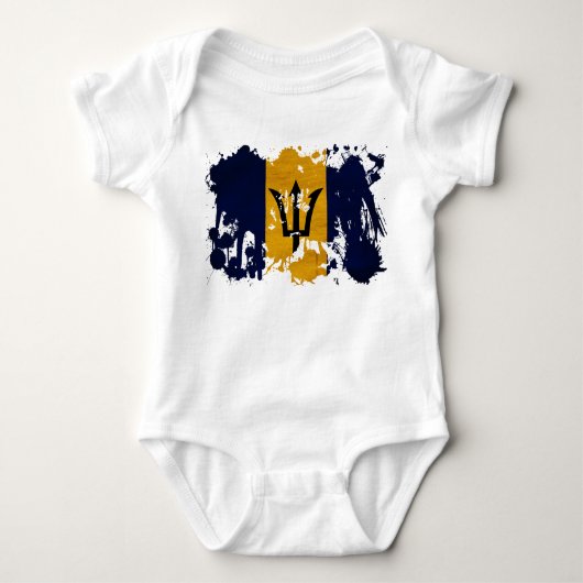 Barbados Flag Romper (Voorkant)