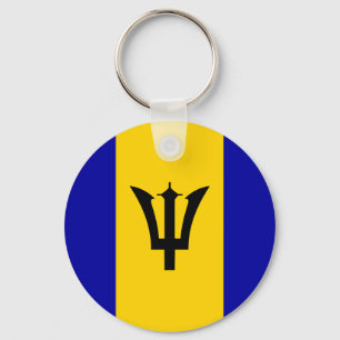Barbados Flag Sleutelhanger