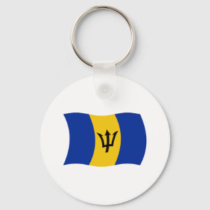 Barbados Flag Sleutelhanger