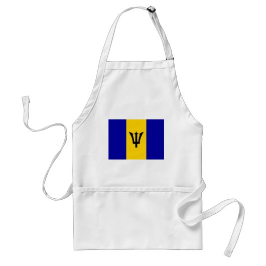 Barbados Flag Standaard Schort (Voorkant)