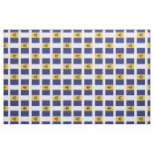 Barbados Flag Stof (Fat Quarter)
