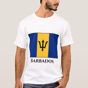 Barbados Flag T-shirt
