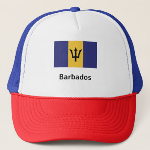 Barbados Flag Trucker Pet