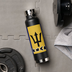 Barbados Flag Water Flacon Waterfles
