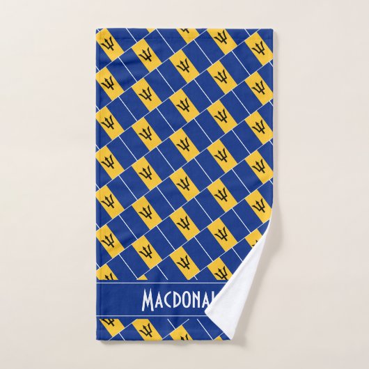 BARBADOS gepersonaliseerde carnavalssporten Handdoek (Handdoek)
