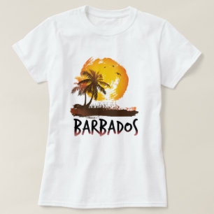 Barbados grunge t-shirt