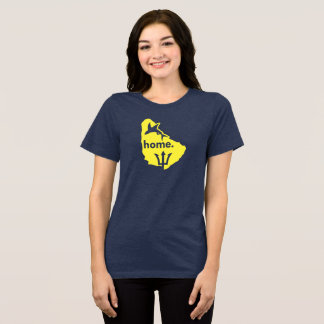 Barbados is thuis Tri-Blend shirt
