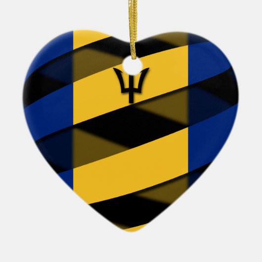 Barbados Keramisch Ornament (Voorkant)