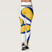 Barbados Kleur Leggings (Achterkant)