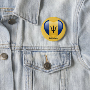 Barbados Love Ronde Button 5,7 Cm