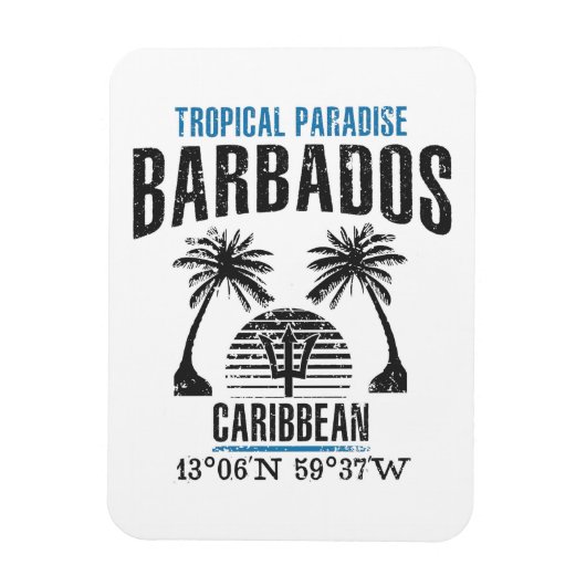 Barbados Magneet (Verticaal)
