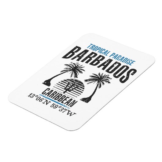 Barbados Magneet (Linkerzijde)
