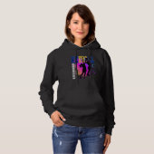 Barbados  Netball Hoodie (Voorkant volledig)