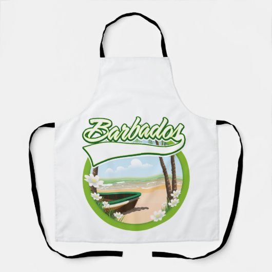Barbados Reislogo Schort (Voorkant)