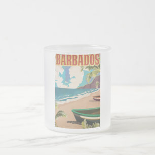 Barbados-reisposter Matglas Koffiemok