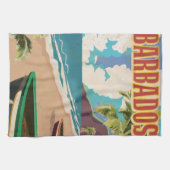 Barbados-reisposter Theedoek (Horizontaal)