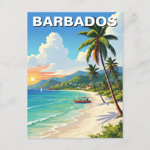 Barbados Reizen Briefkaart