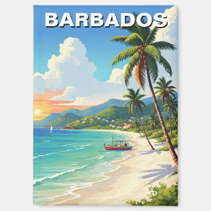 Barbados Reizen Magneet