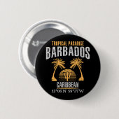 Barbados Ronde Button 5,7 Cm (Voorkant /achterkant)
