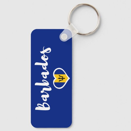 Barbados Sleutelhanger (Achterkant)