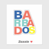 Barbados Sticker (Vel)