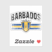 Barbados Sticker (Vel)