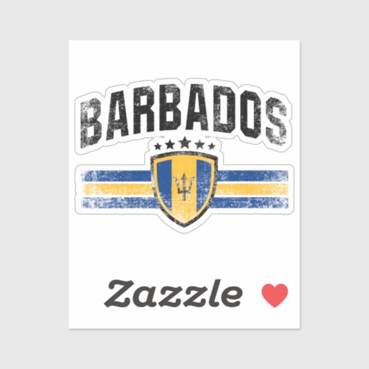 Barbados Sticker (Vel)