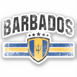 Barbados Sticker