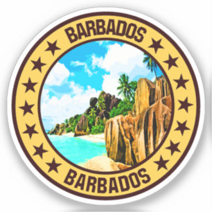 Barbados Sticker