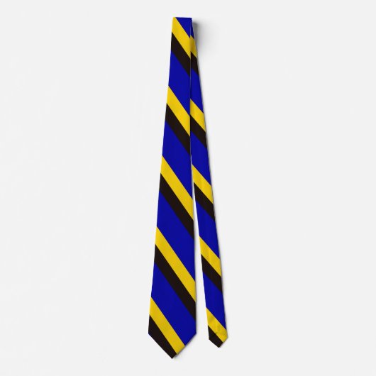 Barbados Stropdas van de vlag Stripe kleuren (Voorkant)