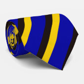 Barbados Stropdas van de vlag Stripe kleuren (Opgerold)