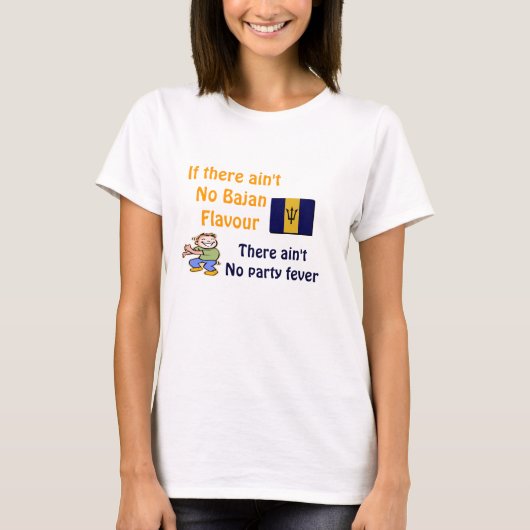 Barbados T-shirts (Voorkant)