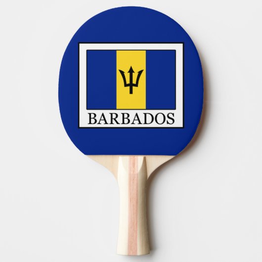 Barbados Tafeltennisbatje (Voorkant)